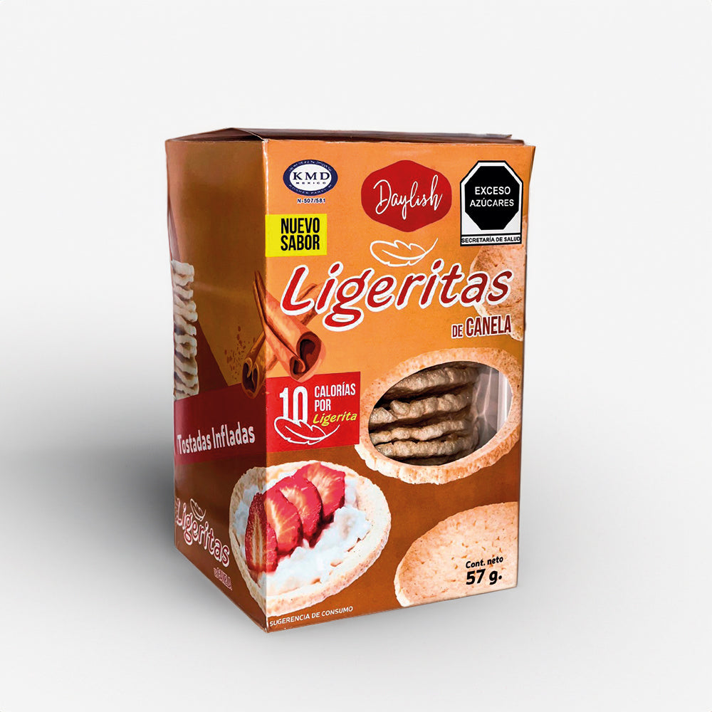 LIGERITAS DE CANELA (57 g)