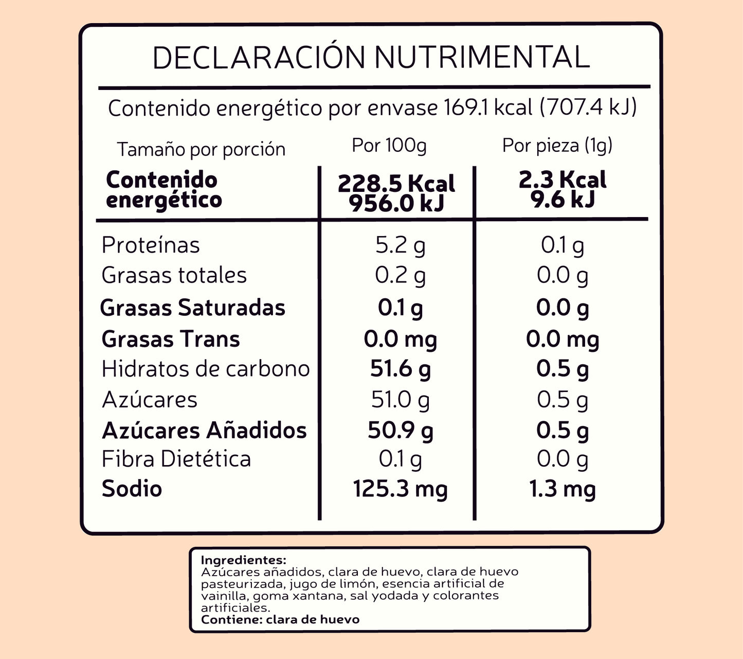 MERENGUE VAINILLA (74 g)