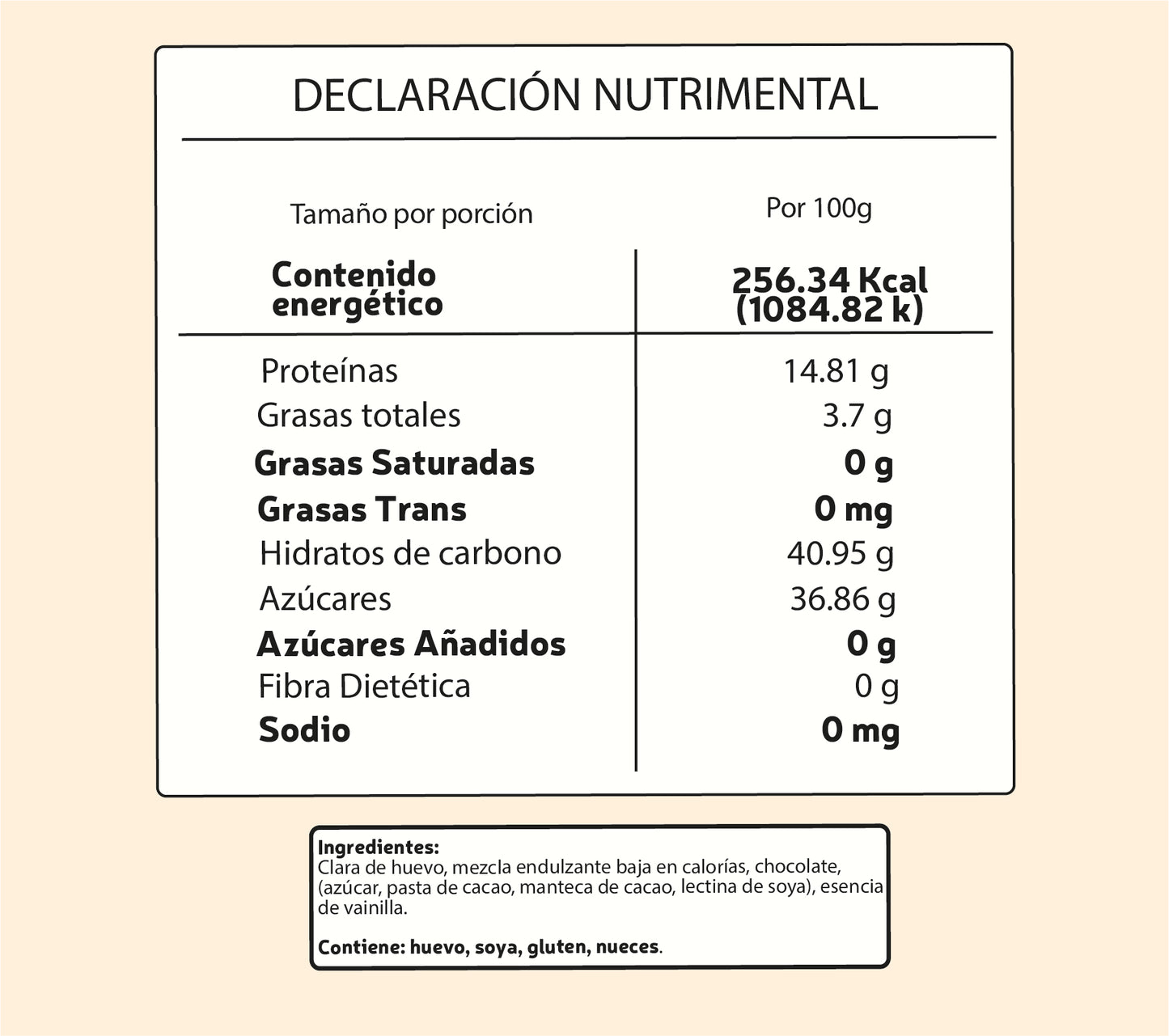 BARRITA VAINILLA (68 g)
