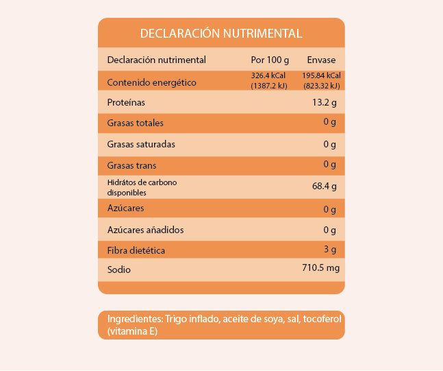 LIGERITAS CRISPY LIGHT (60 g)
