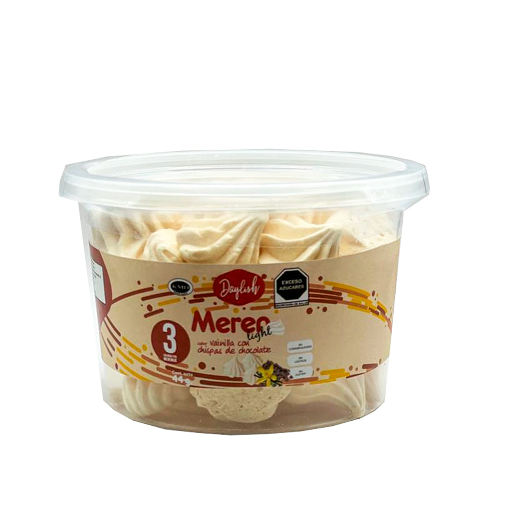 MERENGUE MINI VAINILLA CON CHISPAS DE CHOCOLATE (44 g)