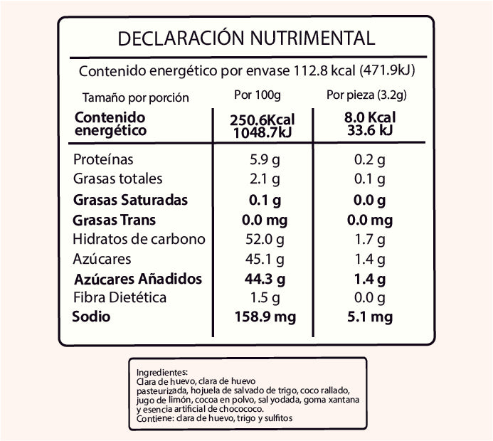 COCADA MINI CHOCO COCO (40 g)